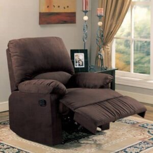 Casual Chocolate Motion Recliner