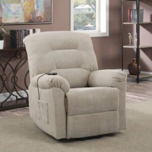 power lift chair taupe