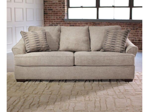 Simmons Upholstery Queen Sleeper Sofa tan