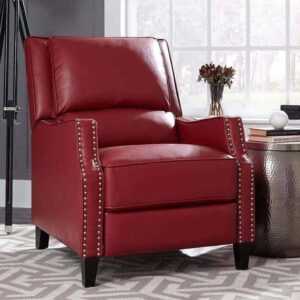 alston pushback recliner red