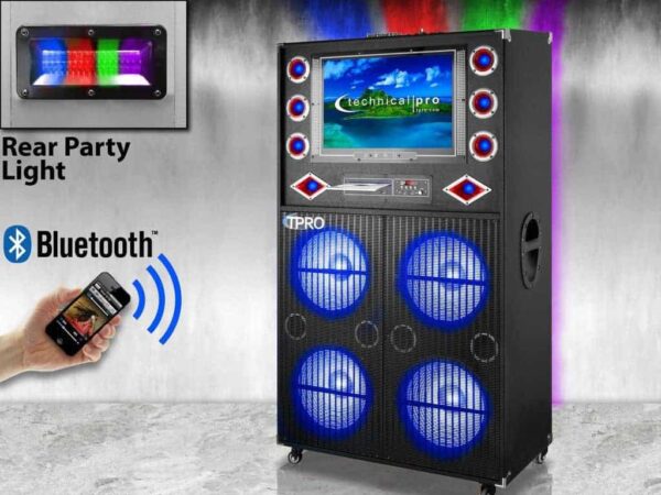 xvision speaker system bluetooth karaoke