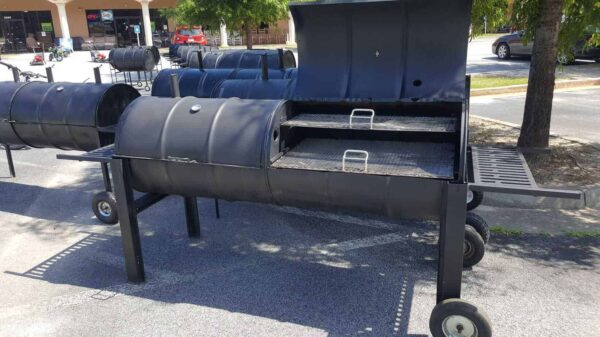 double barrel grill
