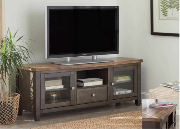 60" KD Entertainment Console Modern Rustic
